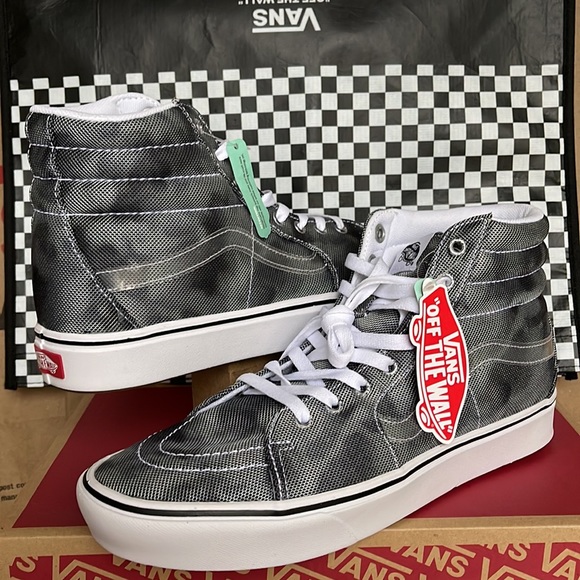 Vans Comfycush Sk8-Hi In Bloom Multi/True White Men’s sneakers - Picture 9 of 16